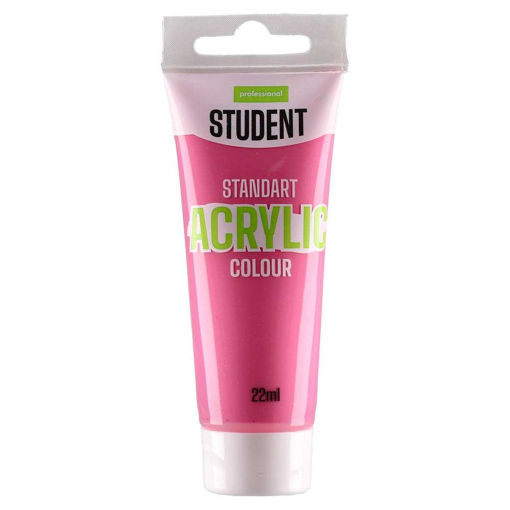 Picture of STUDENT ACRYLIC PAINT 22ML PINK